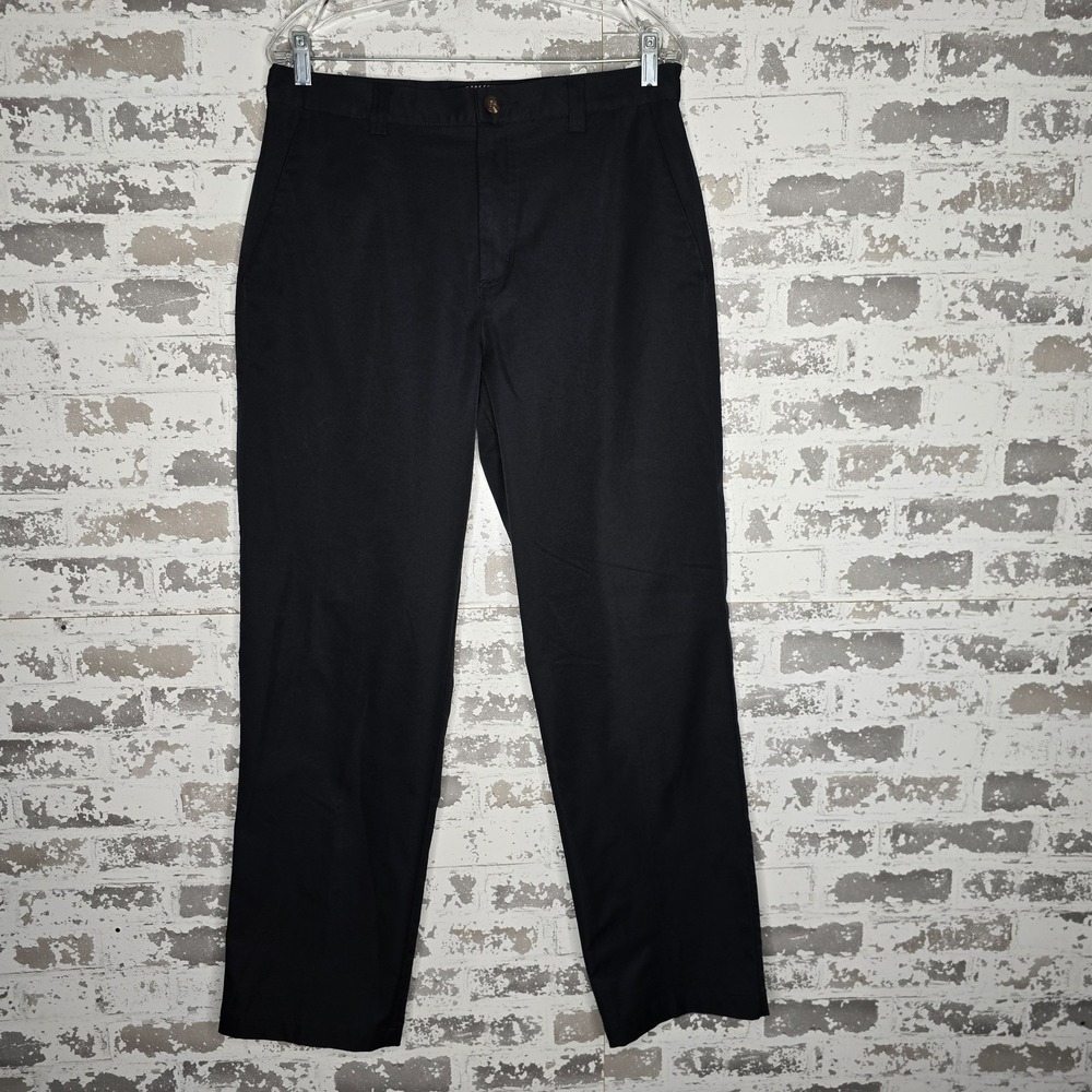 Adidas Golf Pants Mens 32x32 Black Climalite Stretch Straight Leg Casual Comfort